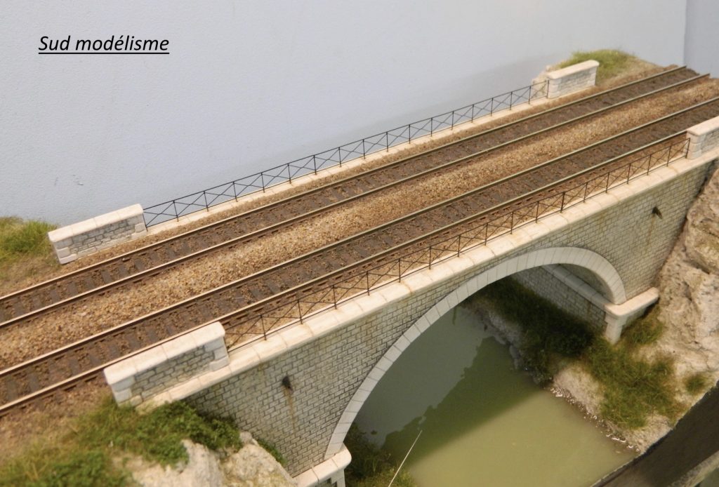 HO. PONT 1 ARCHE double voie – PNSUDMODELISME