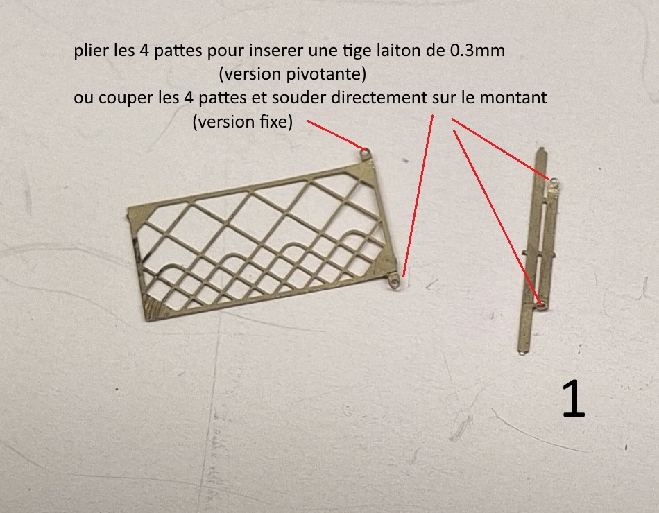 HO: BARRIERE ANCIENNE SNCF ET GRILLAGE – Image 13