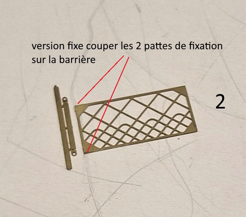 HO: BARRIERE ANCIENNE SNCF ET GRILLAGE – Image 14