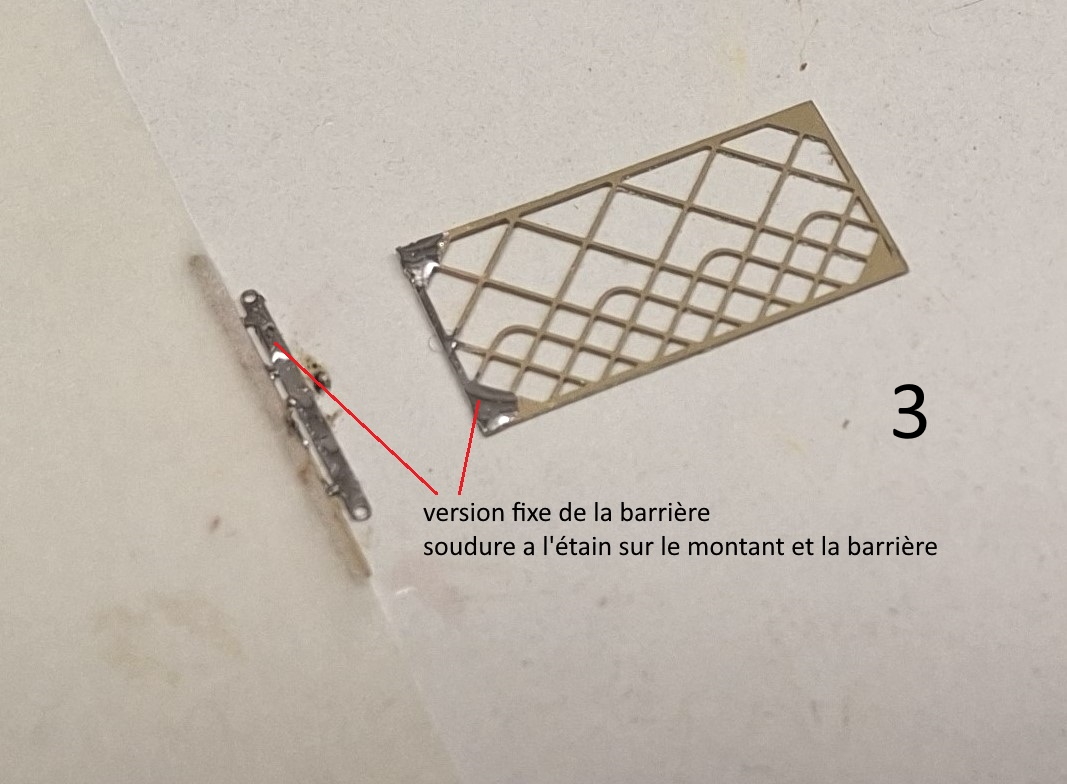 HO: BARRIERE ANCIENNE SNCF ET GRILLAGE – Image 15