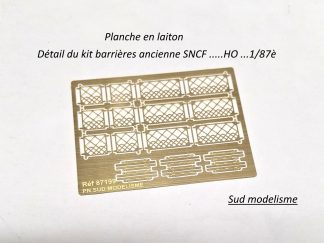 HO: BARRIERE ANCIENNE SNCF