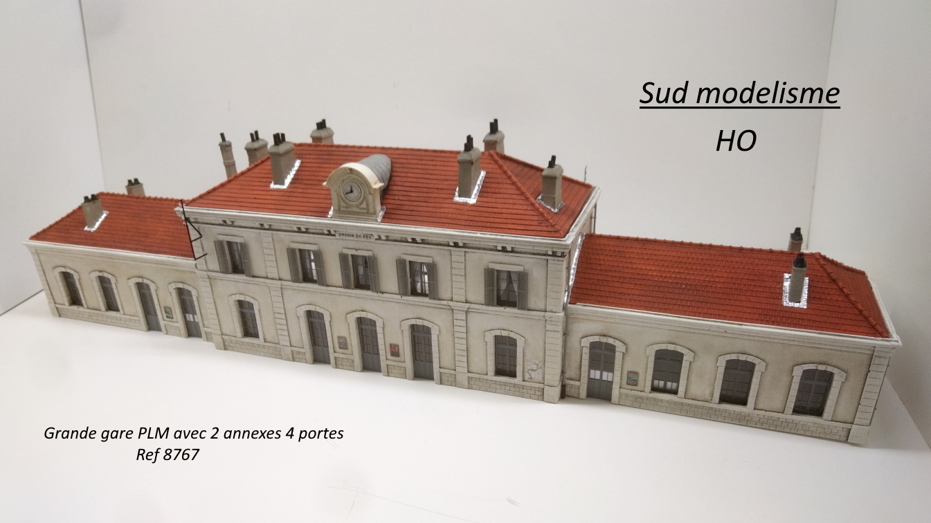 HO. GRANDE GARE PLM AVEC ANNEXES 4 portes