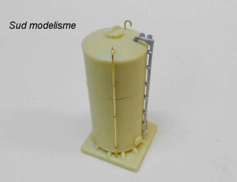 Lot De 2 Citernes / Réservoirs H0 (1/87) Pour Modélisme Ferroviaire - Dépôt, Usine, Décoration Diorama
