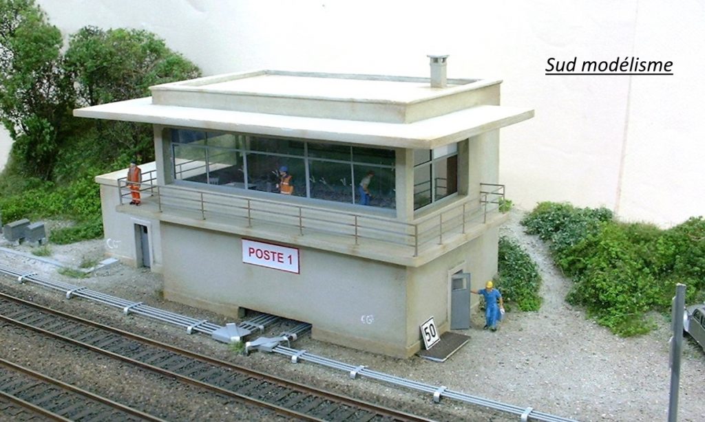 Lot 8 Maisons HO EDILMEC - Gare, Poste, Aiguillage, Pompiers - Occasion - Plastique
