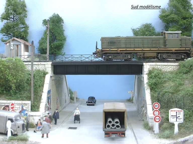10x Jouef HO Vintage Tablier Pont Avec Parapets Et Rails