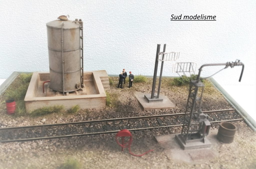 Maquette Kibri 9808 Cuve De Stockage Hydrocarbures Shell - État Moyen