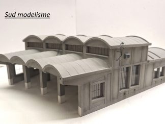 HO: Rotonde type G modèle monté